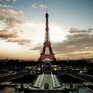 Photo of the Eiffel Tower.