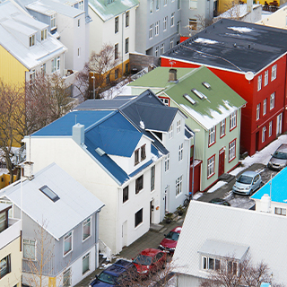 Houses in Reykjavik