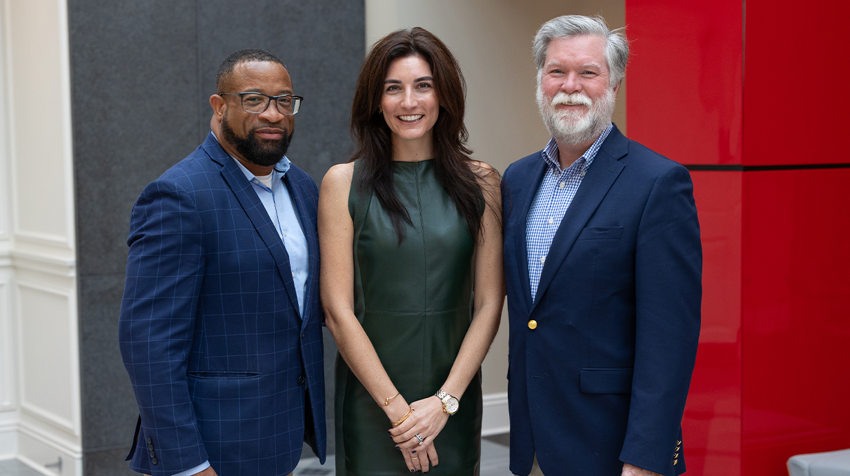 Frank Lenior, Angela Brown, and Dean Ken Cyree