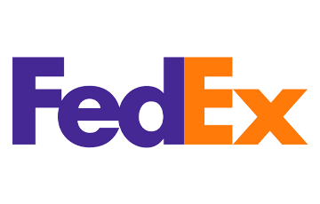 FedEx logo.